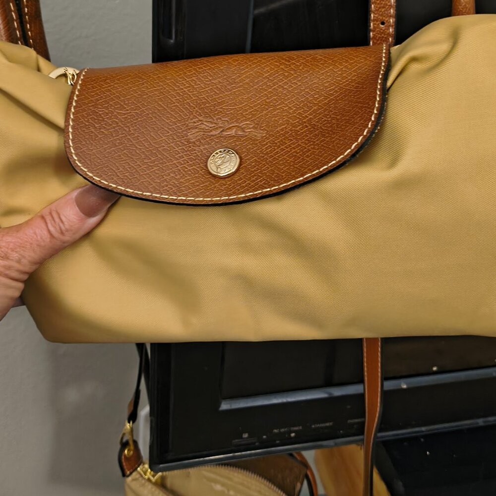 Large Le Pliage Nylon Tote & small Le Pliage Nylon Tote - Picture 6 of 16